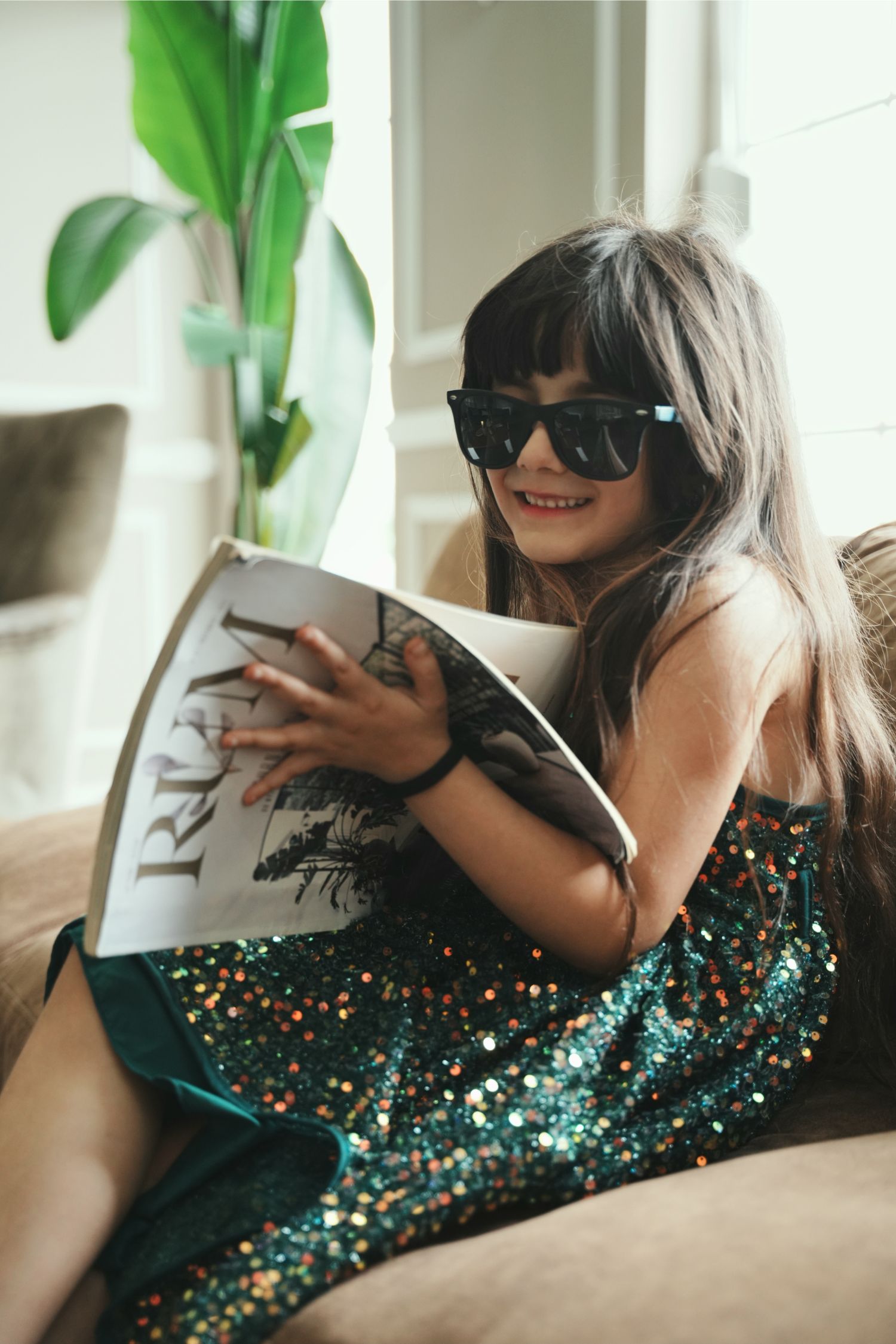 Children’s Editorial Portraits project frame